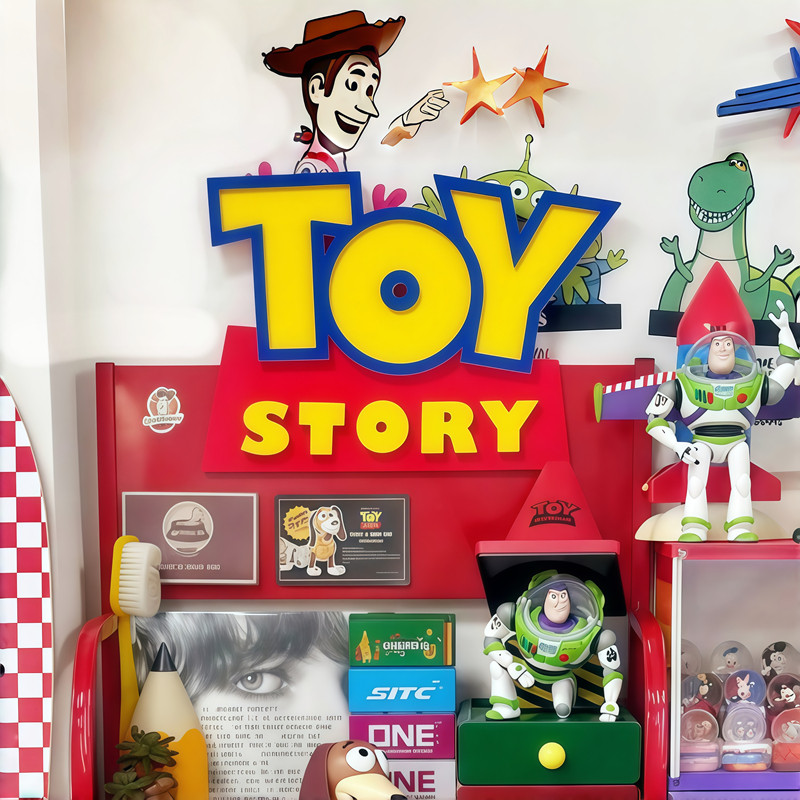 Lighting Home Decor Items - TOY STORY 3DLogo Tabela Çizgi Film