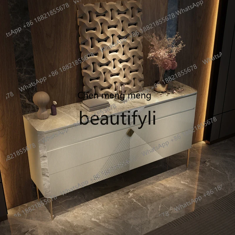 Lighting Decor And More - ss8350 SS İtalyan kaya plaka dolap,