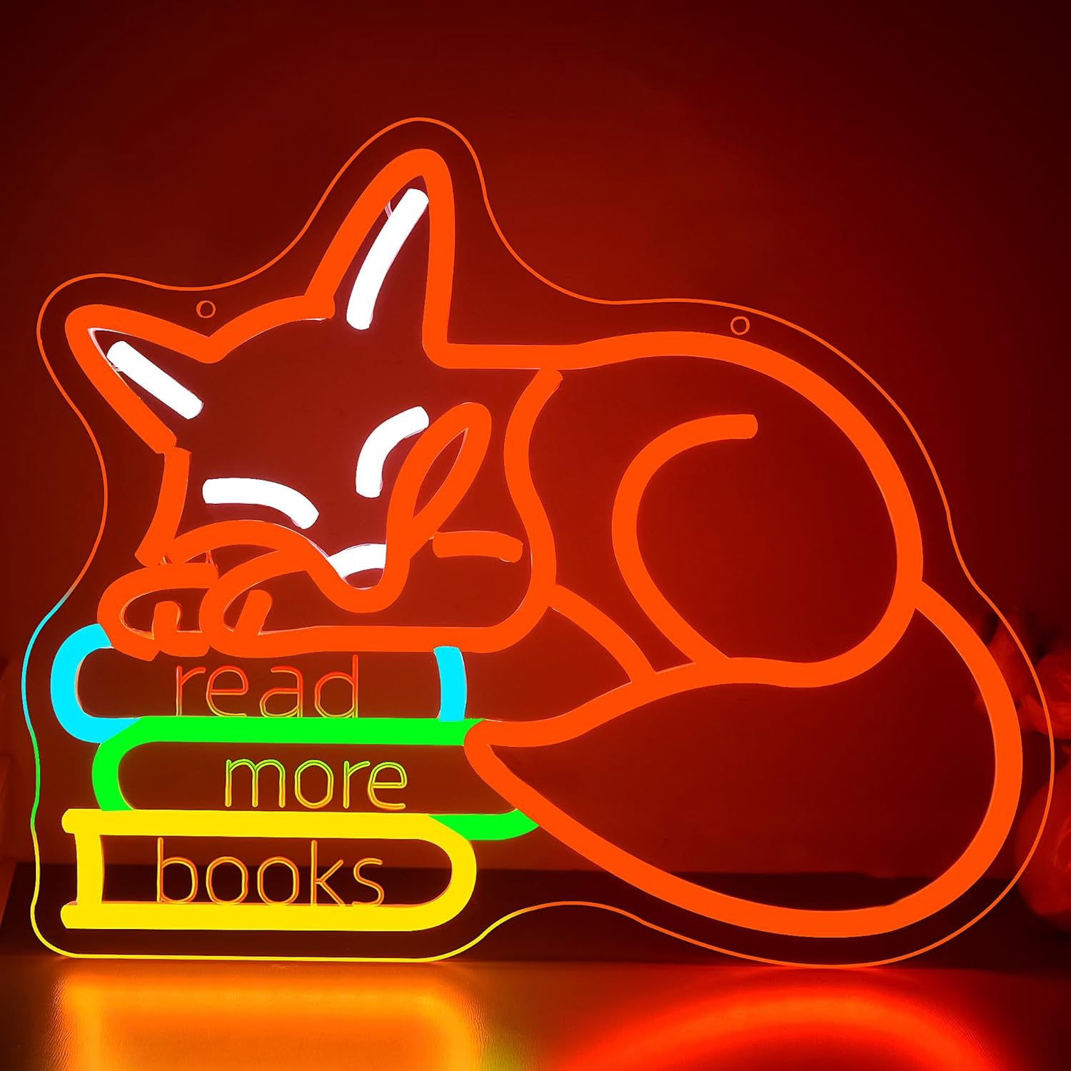 Lighting Decor And More - Daha Fazla Kitap Okuyun Neon Tabela