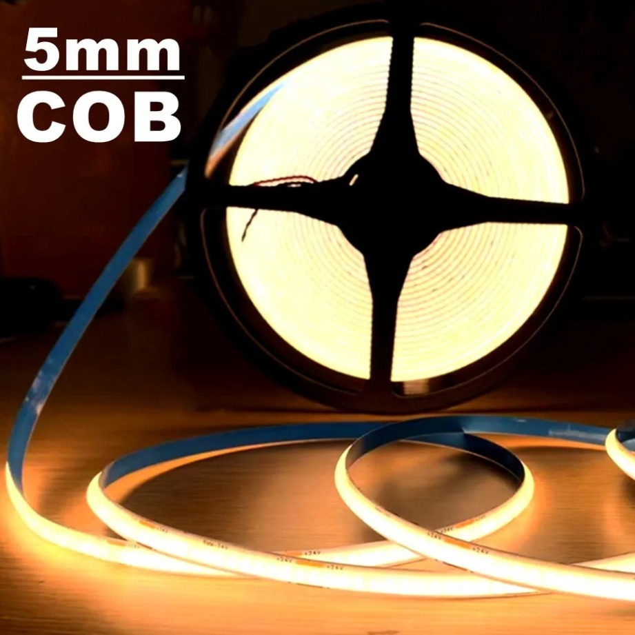 Lighting Decor And More - Süper ince 5mm COB LED şerit
