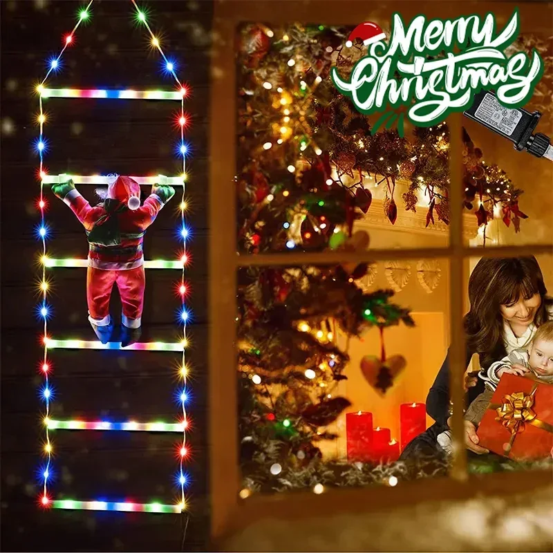Noel baba ev için LED merdiven - Lighting Tree Decor incelemesi ve fiyatı