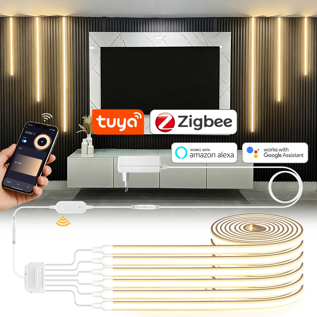 Tuya Smart Life Uygulaması Kon - Foyer Lighting Wall Decor incelemesi ve fiyatı