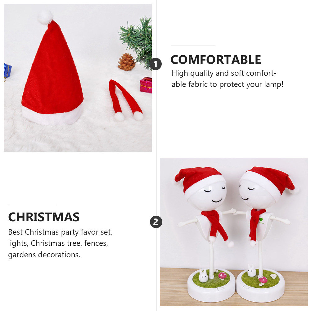 1 takım noel şapkası eşarp dek - Lighting Tree Decor incelemesi ve fiyatı