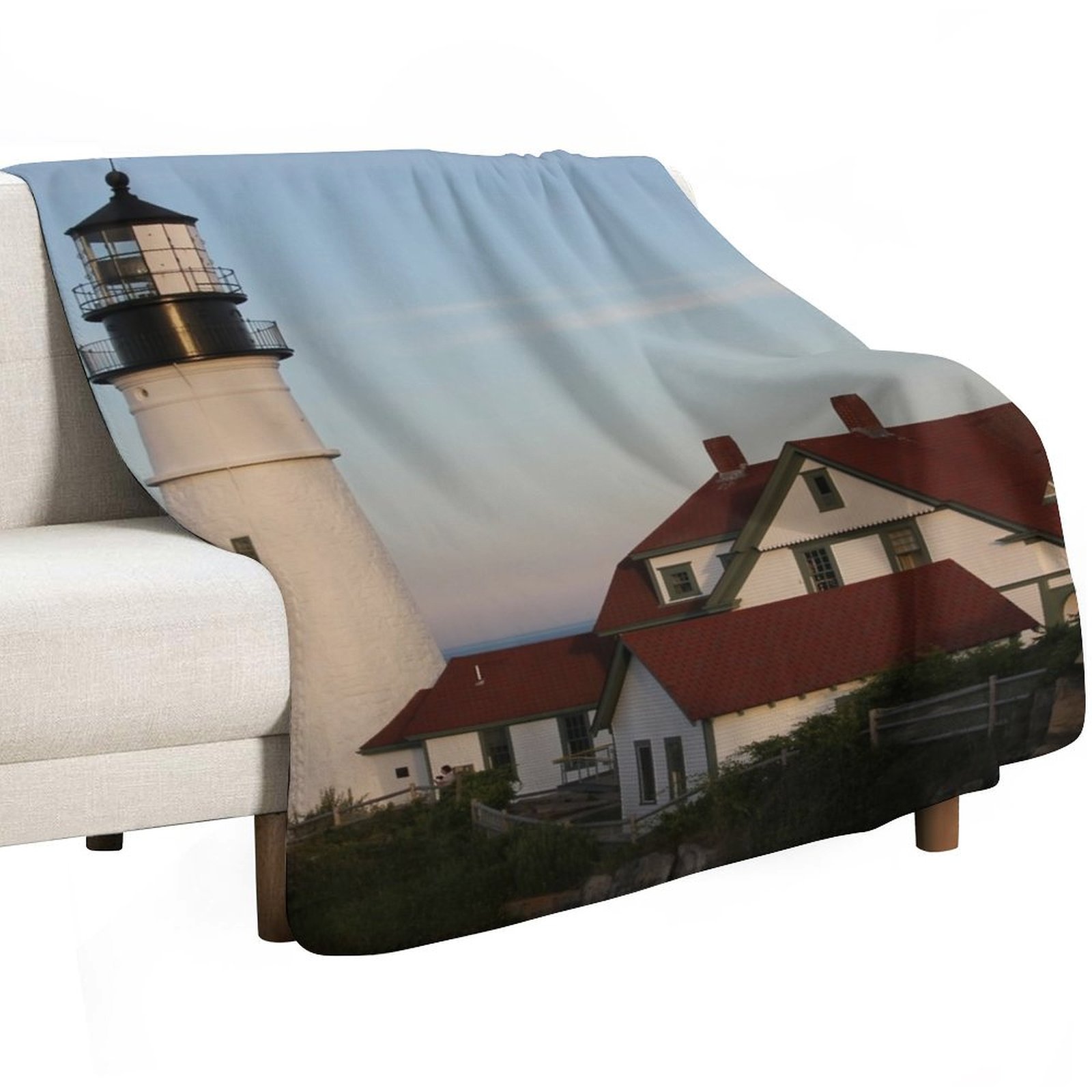 Portland Head Light Throw Blan - Lighting Home Decor Ideas incelemesi ve fiyatı