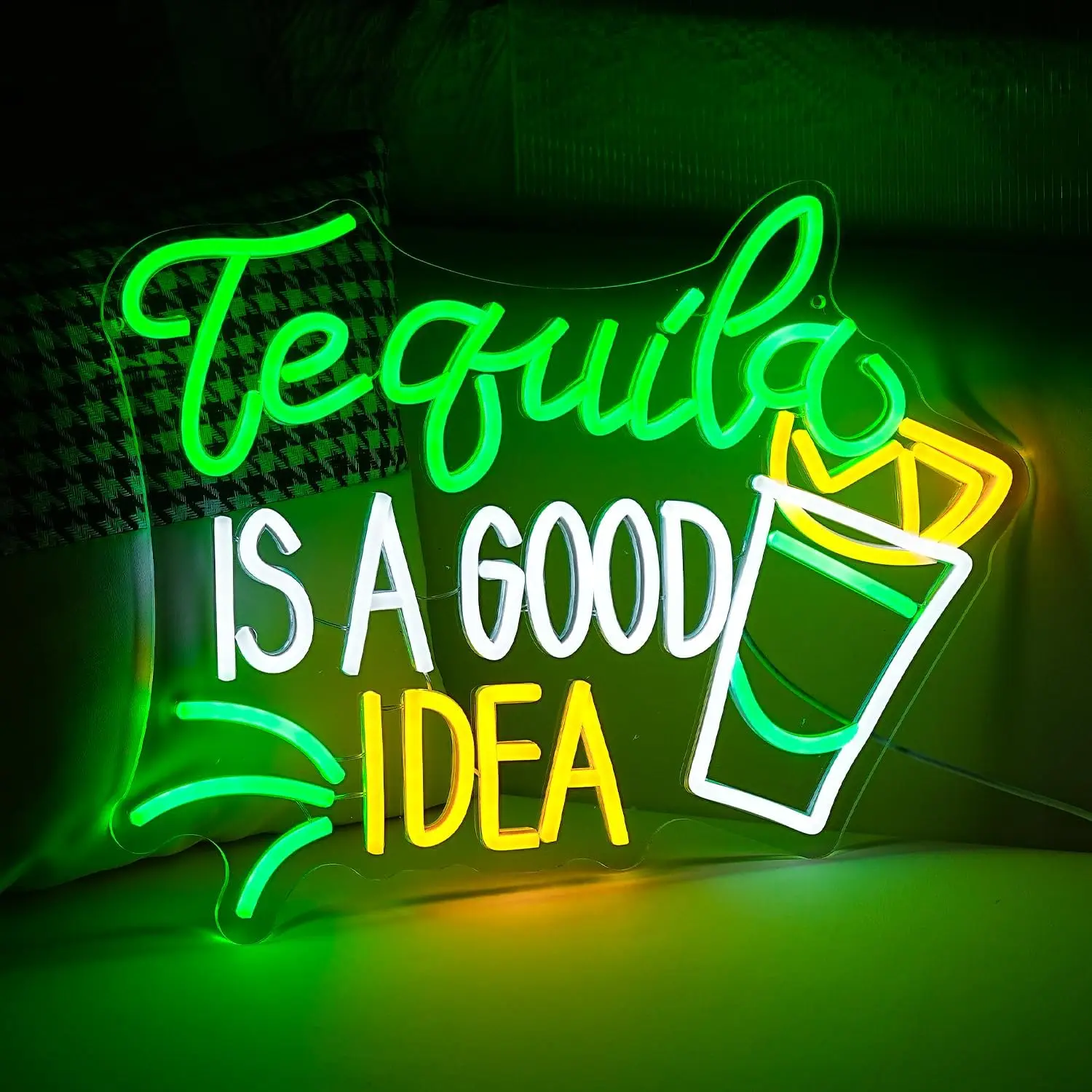 Tekila İyi Bir Fikirdir Neon T - Lighting Home Decor Ideas incelemesi ve fiyatı