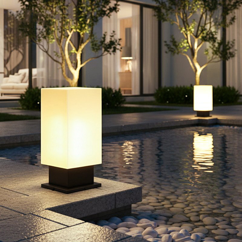 Aydınlık zemin lambası avlu gü - Garden Lighting Decor incelemesi ve fiyatı