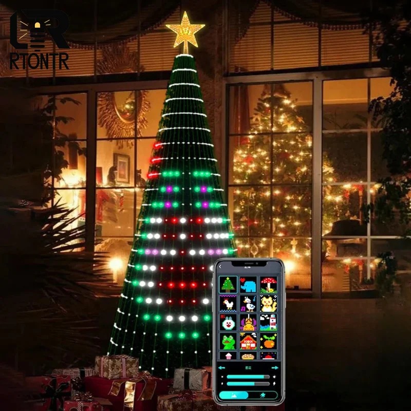 Noel Yıldızı Ağaç Işıkları RGB - Lighting Tree Decor incelemesi ve fiyatı