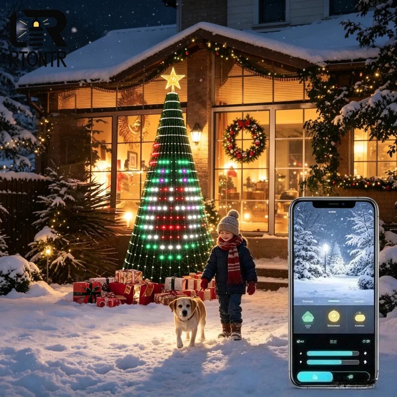 Noel Yıldızı Ağaç Işıkları RGB - Lighting Tree Decor incelemesi ve fiyatı
