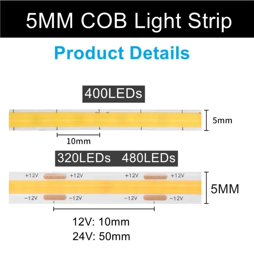 12V 24V DC Fiş 5m Yüksek Yoğun - Lighting Decor And More incelemesi ve fiyatı