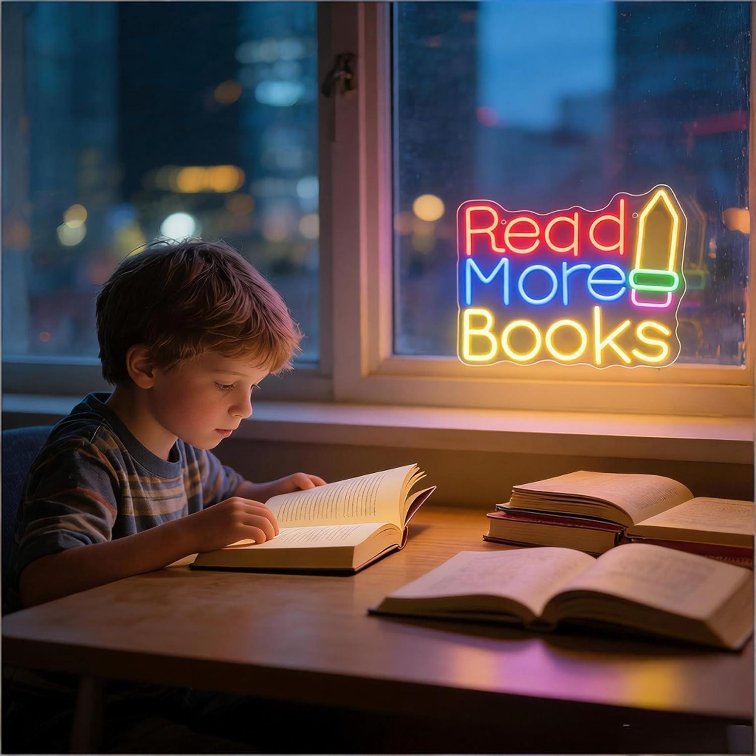 Daha Fazla Kitap Okuyun Neon T - Lighting Decor And More incelemesi ve fiyatı