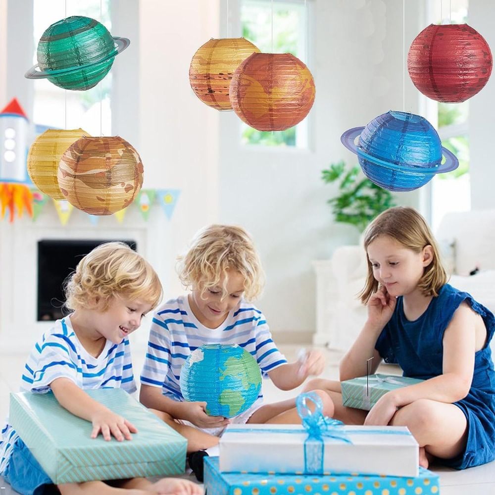 Galaxy Uzay Tema Asılı Gezegen - Lantern Paper Solar incelemesi ve fiyatı