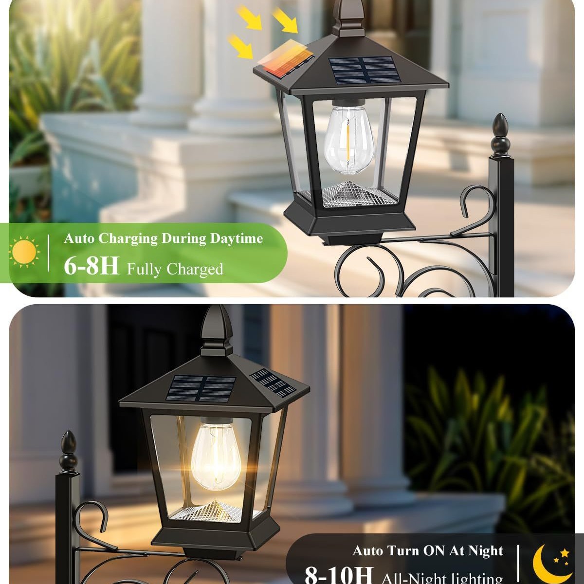 2'si 1 arada Güneş Enerjili Sa - Garden Lighting Decor incelemesi ve fiyatı