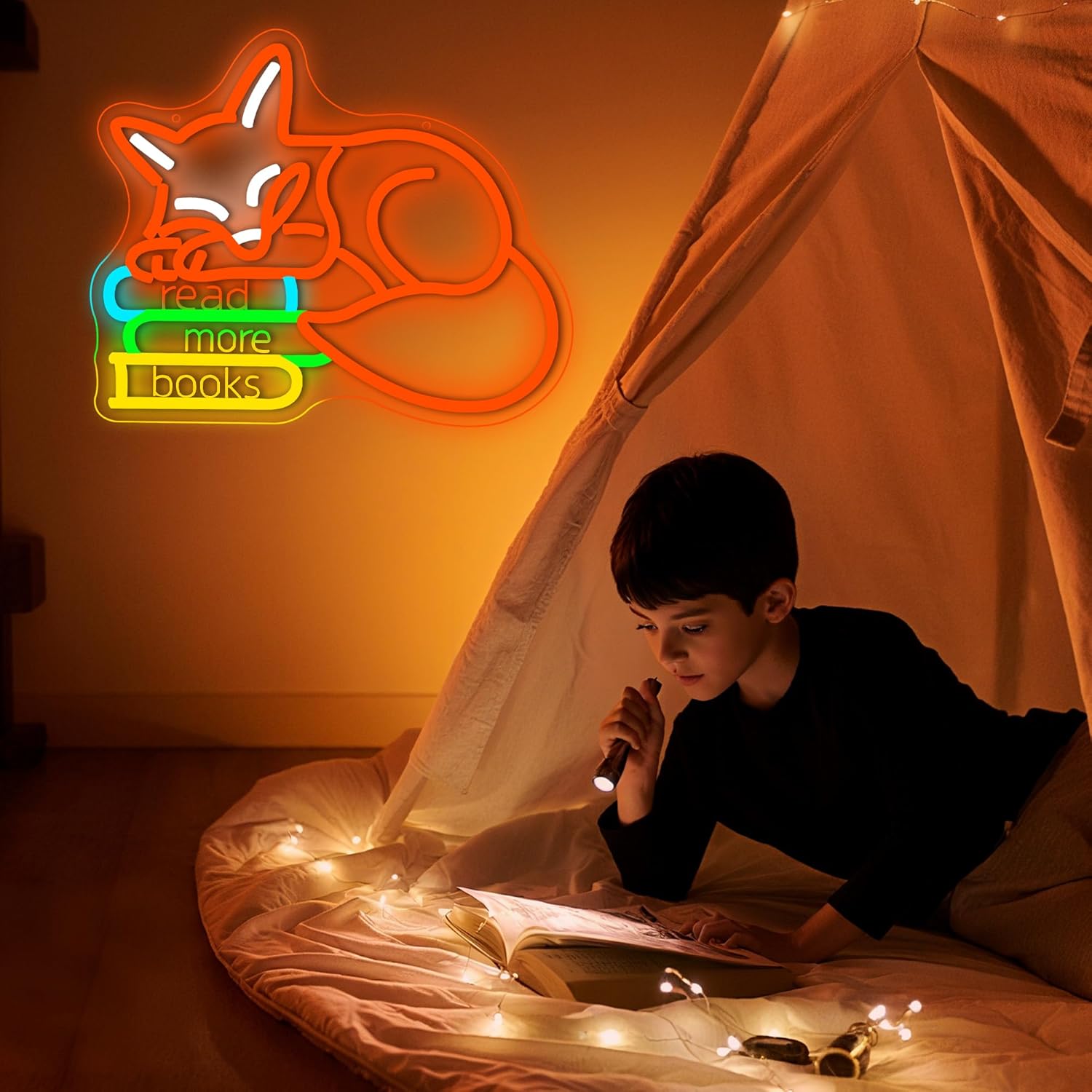 Daha Fazla Kitap Okuyun Neon T - Lighting Decor And More incelemesi ve fiyatı