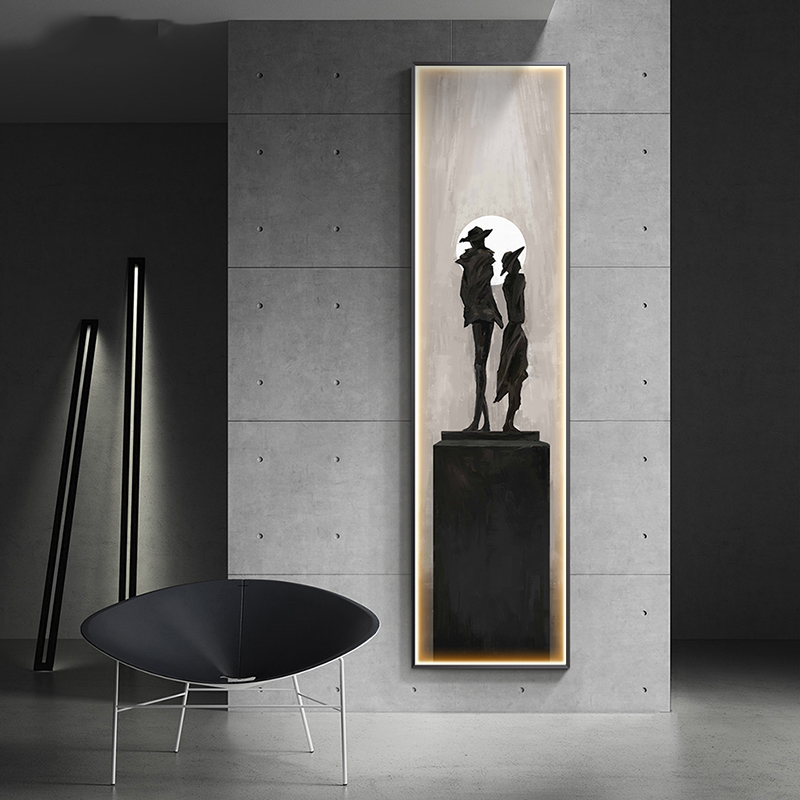 Modern Soyut Sanat İç Mekan Re - Foyer Lighting Wall Decor incelemesi ve fiyatı