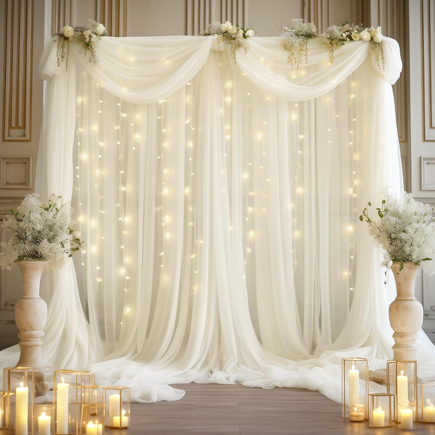 1 Paket Düğün Tül Fon Seti, 2  - Decor Lighting Pack incelemesi ve fiyatı