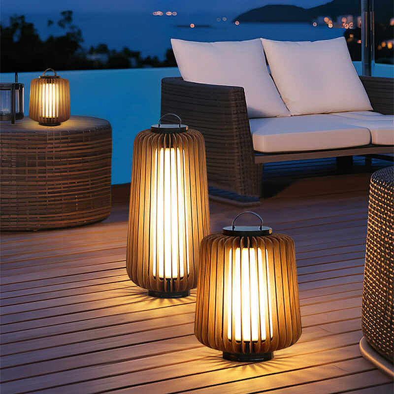 Aydınlık zemin lambası avlu gü - Garden Lighting Decor incelemesi ve fiyatı
