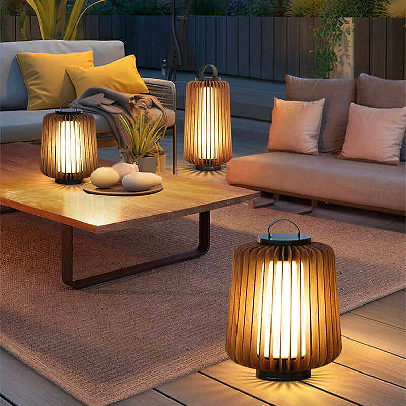 Aydınlık zemin lambası avlu gü - Garden Lighting Decor incelemesi ve fiyatı
